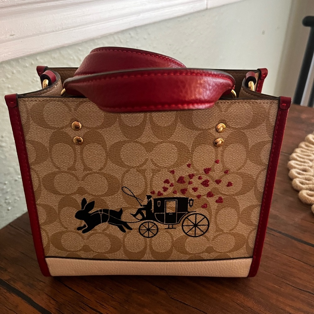 🐇 COACH LUNAR RABBIT BAG